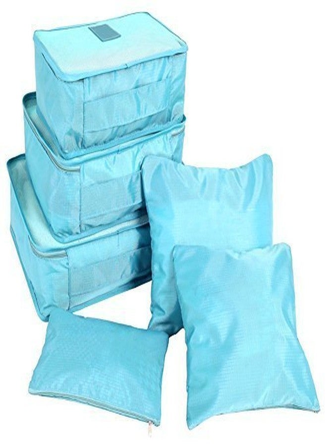 KPS 6 in 1 Waterproof Travel Laundry Pouch Cosmetics Make-up Bags Organizer - Image 2